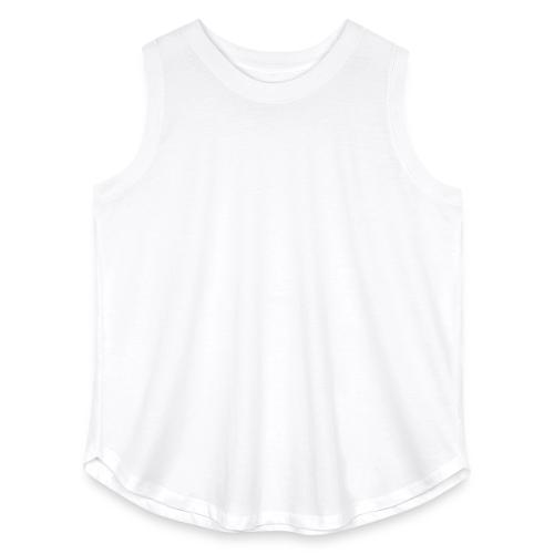 John 3:16 Christian Apparel – White - Women's Curvy Relaxed Tank Top