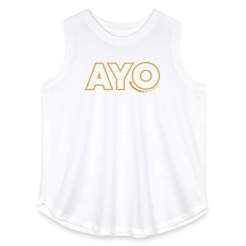 AyoGaming's Logo v1 - Women's Curvy Relaxed Tank Top