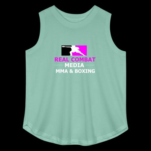 RCM MMA & BOXING Pink - Women's Curvy Relaxed Tank Top