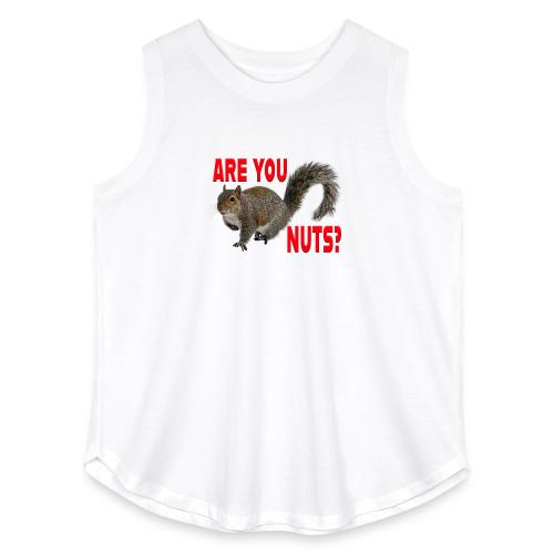 Are You Nuts? - Women's Curvy Relaxed Tank Top