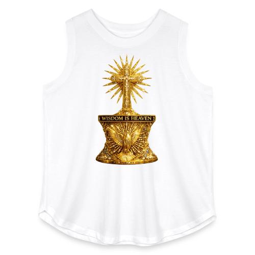 Wisdom is Heaven - Women's Curvy Relaxed Tank Top