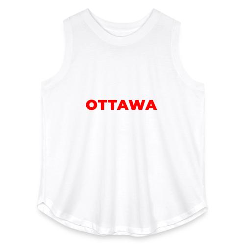 Ottawa Centered - Women's Curvy Relaxed Tank Top