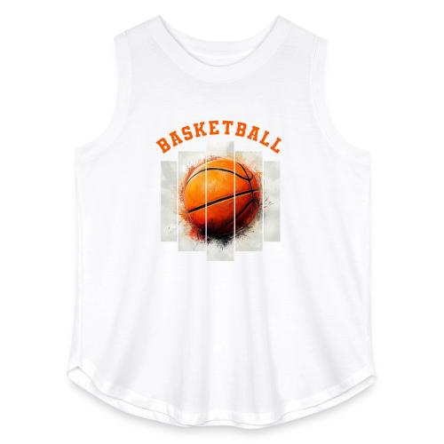 Basketball Element - Women's Curvy Relaxed Tank Top