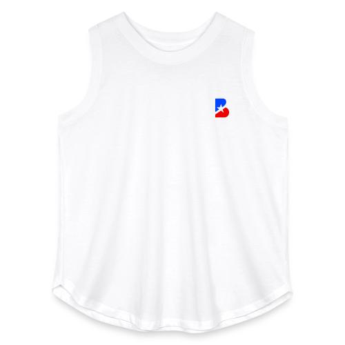 Logo Borinqueno Bicolor - Women's Curvy Relaxed Tank Top