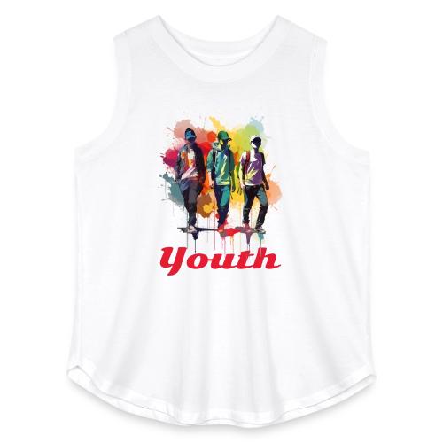 Forever Youthful - Women's Curvy Relaxed Tank Top
