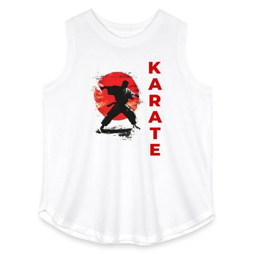Karate: the spirit of discipline - Women's Curvy Relaxed Tank Top