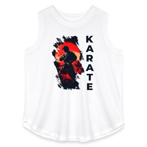 Karate: the art of self-mastery - Women's Curvy Relaxed Tank Top