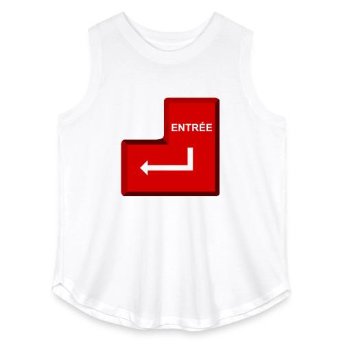 Press Enter - Women's Curvy Relaxed Tank Top