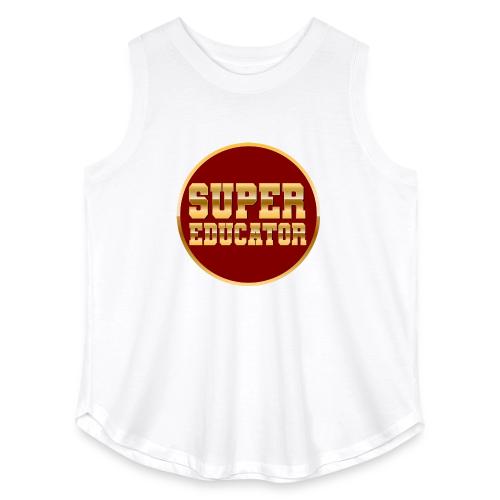 Super Educator - Women's Curvy Relaxed Tank Top