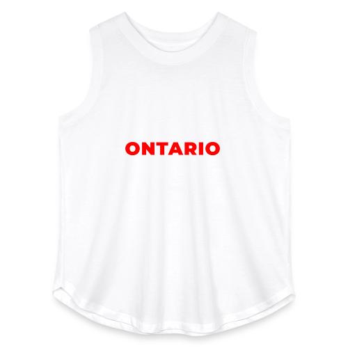 Ontario Outline - Women's Curvy Relaxed Tank Top