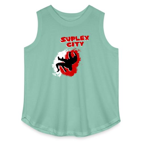 Suplex City (Womens) - Women's Curvy Relaxed Tank Top