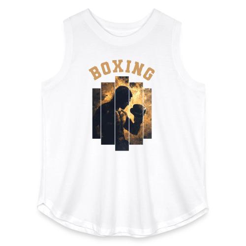 The Art of Boxing - Women's Curvy Relaxed Tank Top