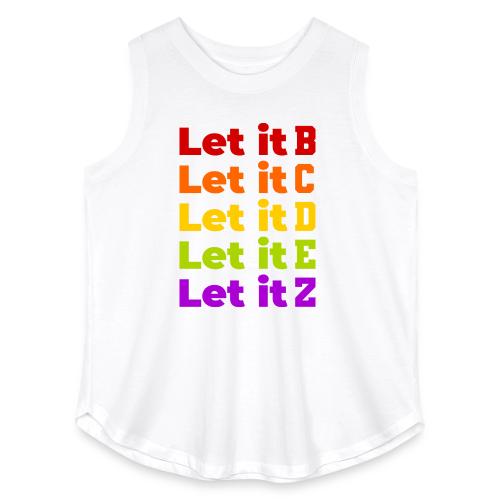 Let It Be Alphabetical - Women's Curvy Relaxed Tank Top