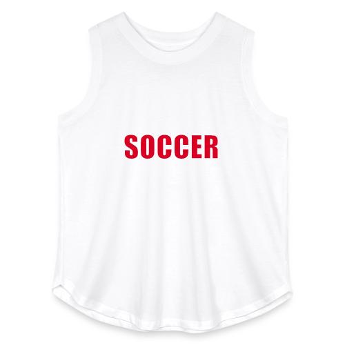 Power Kick Soccer - Women's Curvy Relaxed Tank Top