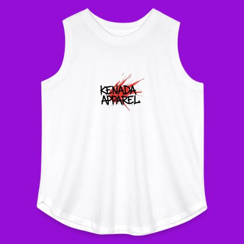 Kenada Apparel graffiti splash - Women's Curvy Relaxed Tank Top