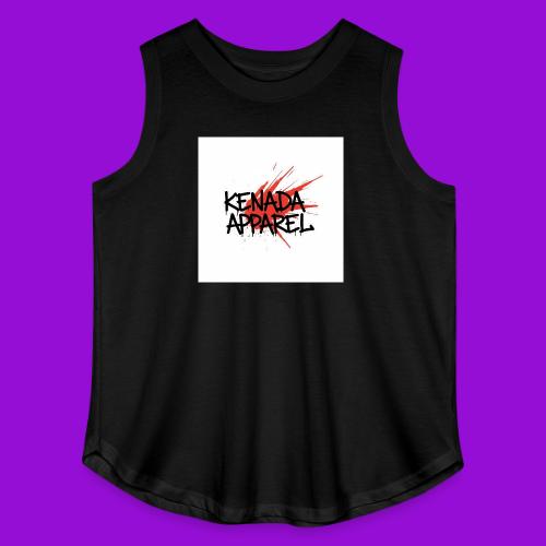 Kenada Apparel graffiti splash - Women's Curvy Relaxed Tank Top