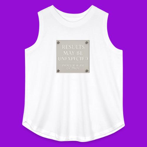 Results - White - Women's Curvy Relaxed Tank Top