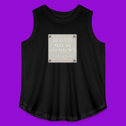 Results - White - Women's Curvy Relaxed Tank Top