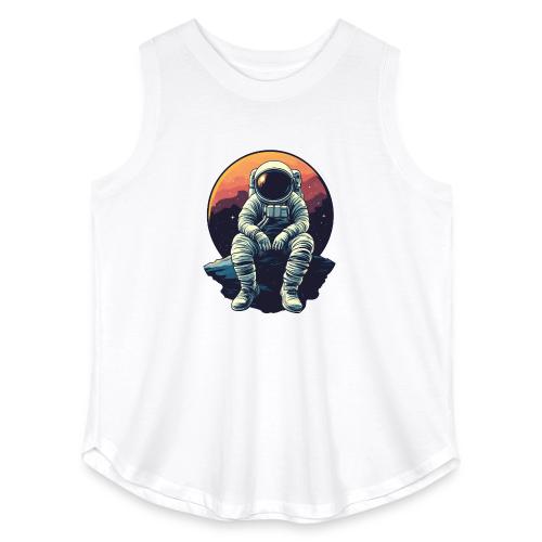 Astronaut in the Void - Women's Curvy Relaxed Tank Top