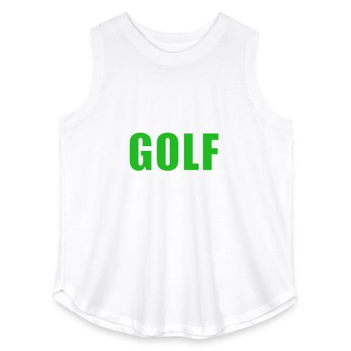 Golf: Classic Golf Motion - Women's Curvy Relaxed Tank Top