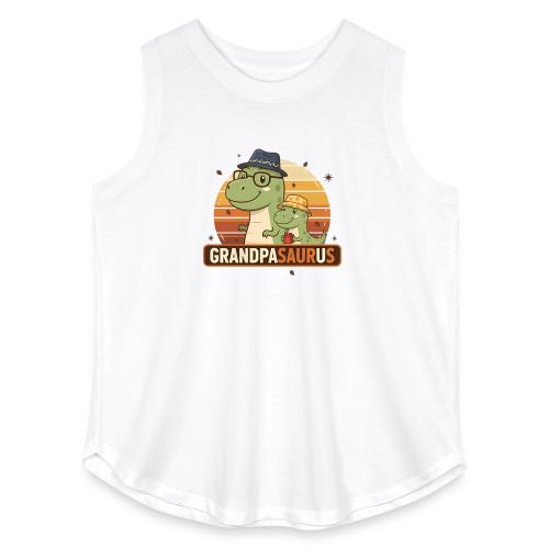 GrandpaSaurus Sunset Duo - Women's Curvy Relaxed Tank Top