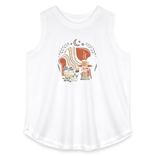 Moonlit Cozy Night Recliner - Women's Curvy Relaxed Tank Top