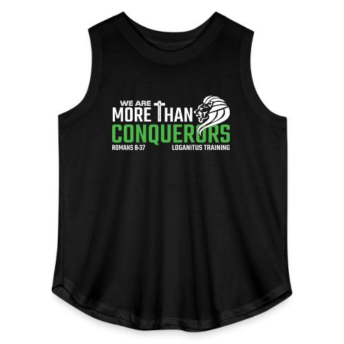 More Than Conquerors...VICTORIOUS - Women's Curvy Relaxed Tank Top