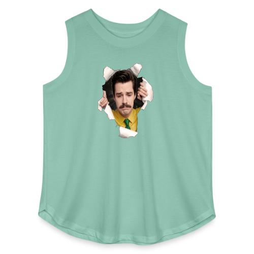 Mr. Matheson Chest Burster - Women's Curvy Relaxed Tank Top