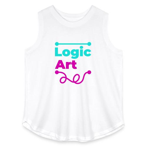 Art vs Logic - Women's Curvy Relaxed Tank Top