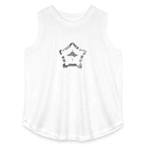 urban camo png - Women's Curvy Relaxed Tank Top