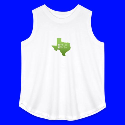 Fit Therapy of Texas Logo - Women's Curvy Relaxed Tank Top