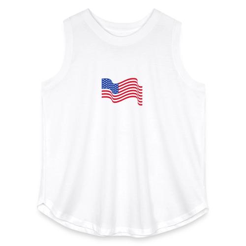 Made in America - Women's Curvy Relaxed Tank Top