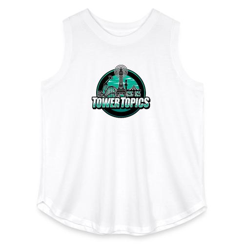 Tower Topics Alternate Logo - Women's Curvy Relaxed Tank Top