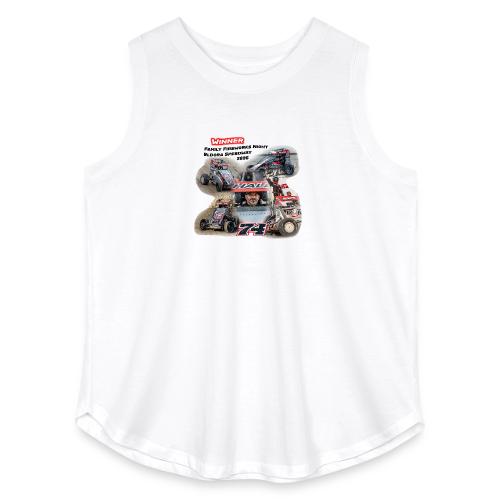 Luke Hall - Eldora Speedway FFN#1 Design 1 - Women's Curvy Relaxed Tank Top