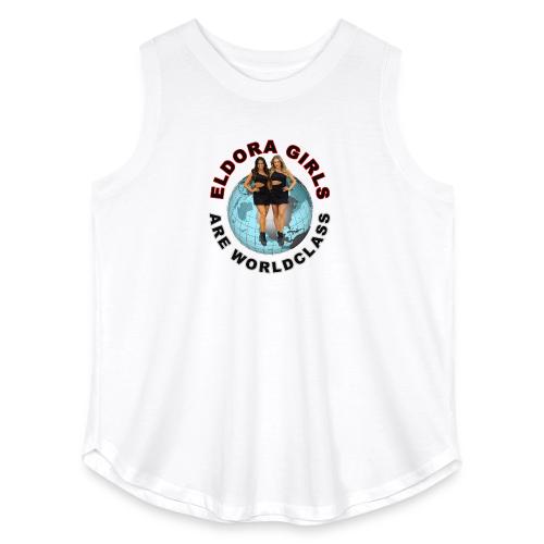 Eldora Girls Are Worldclass - Women's Curvy Relaxed Tank Top