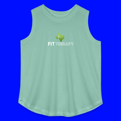 fit therapy - Women's Curvy Relaxed Tank Top