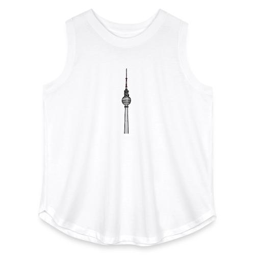 TV-Tower Berlin - Women's Curvy Relaxed Tank Top