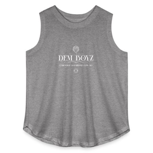 DemBoyz Roll Call (White Edition) - Women's Curvy Relaxed Tank Top