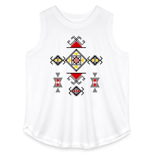 Amazigh Symbols - Women's Curvy Relaxed Tank Top