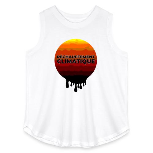 Global warming - Women's Curvy Relaxed Tank Top