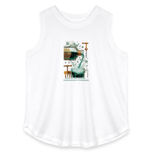 Potion of Poor Decisions Bottle Graphic Tee - Women's Curvy Relaxed Tank Top
