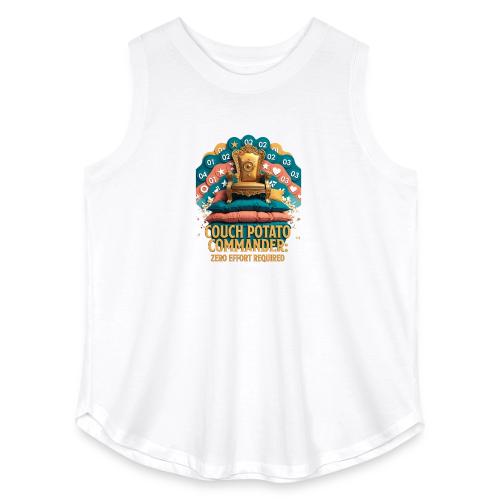 Dad Tax Collector T Shirt - Women's Curvy Relaxed Tank Top