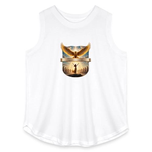 Women’s Day Eagle Matriarch T Shirt,, Gift for Mom - Women's Curvy Relaxed Tank Top