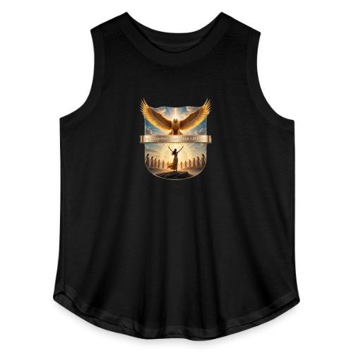 Women’s Day Eagle Matriarch T Shirt,, Gift for Mom - Women's Curvy Relaxed Tank Top