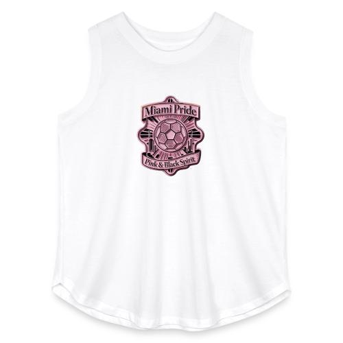 Miami City Pride T Shirt, Vibrant City Pride Gift - Women's Curvy Relaxed Tank Top