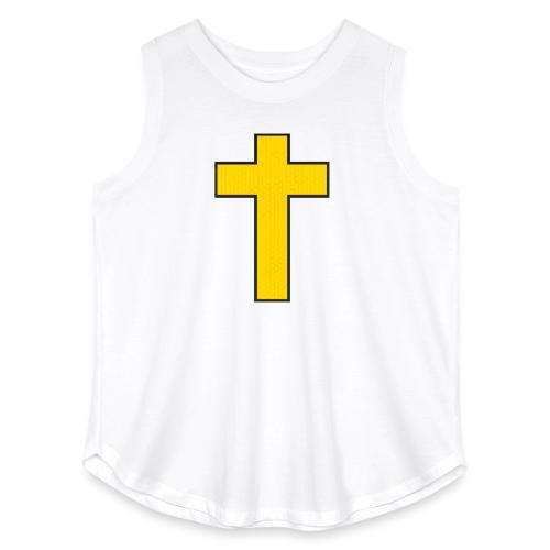 Kevlar Cross Shirt–Christian Strength and Protect - Women's Curvy Relaxed Tank Top
