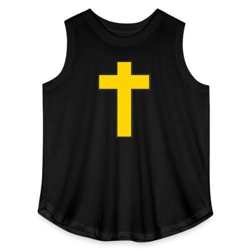 Kevlar Cross Shirt–Christian Strength and Protect - Women's Curvy Relaxed Tank Top