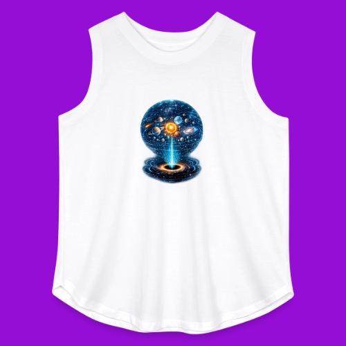 Holographic Universe - Women's Curvy Relaxed Tank Top