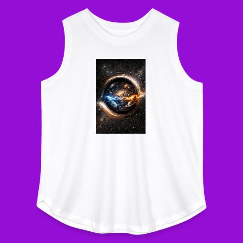 EntangledPhotonsWormhole - Women's Curvy Relaxed Tank Top