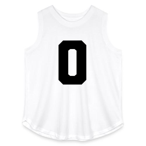 Varsity Letter O Collegiate Monogram - Women's Curvy Relaxed Tank Top